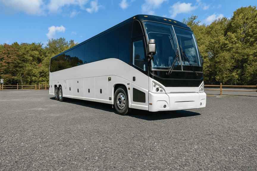 picture of Charter Bus Rental Temple coach bus
